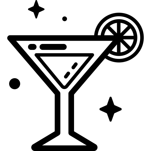 Cosmopolitan drink pub alcohol icon