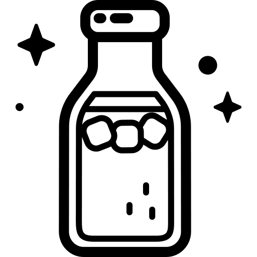 Kombucha healthy drink tea icon