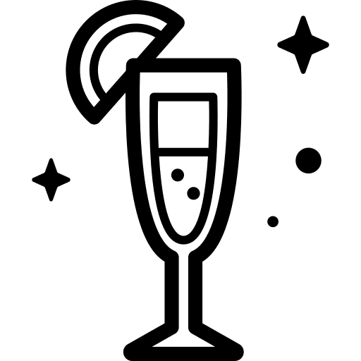 Mimosa cocktail mimosa alcohol icon