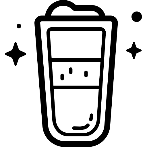 Latte macchiato caffeine hot drink latte macchiato icon