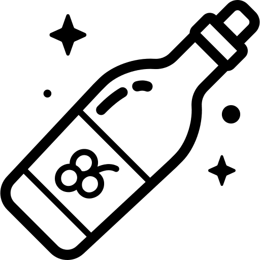 Wine beverage bottle wine icon