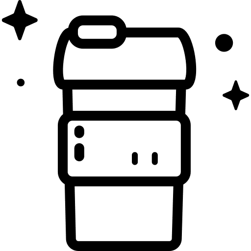 Coffee beverage take away food and restaurant icon