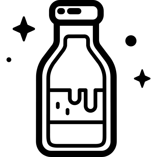 Milk bottle milk breakfast icon