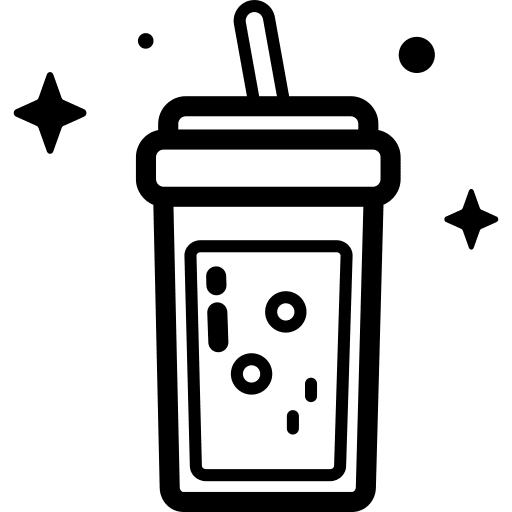 Soda straw soda food and restaurant icon