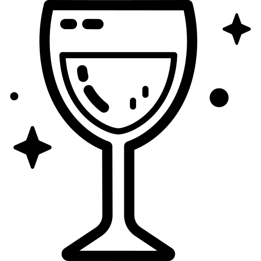 Wine alcohol drink beverage icon