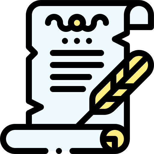 Poem writing author paper icon