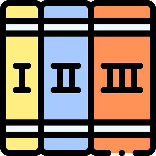 Trilogy novel trilogy story icon