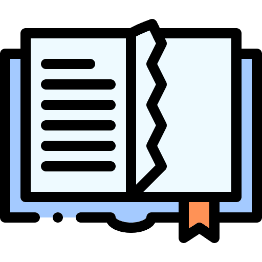 Bookmark open learning open book icon