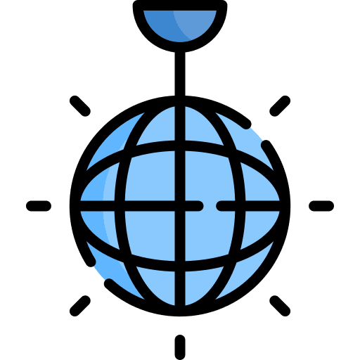 Disco ball club disco ball sparkle icon