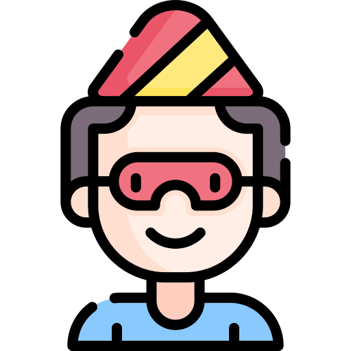 Birthday boy people enjoy happy icon