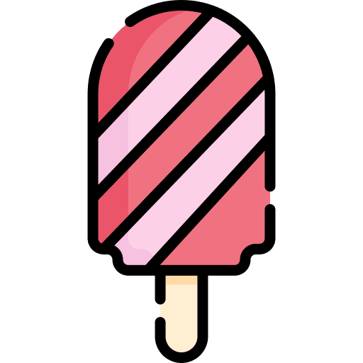 Ice pop food and restaurant sweet dessert icon
