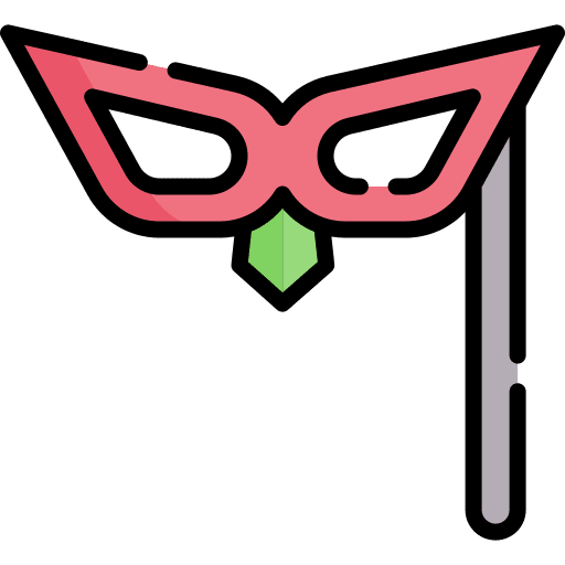 Party mask fashion party mask birthday and party icon