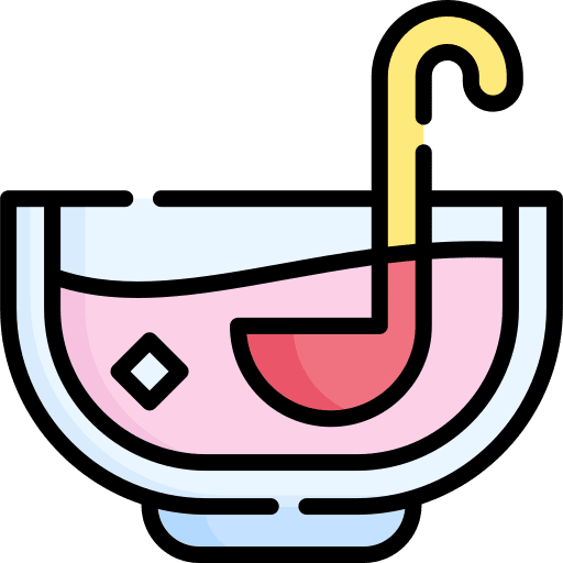 Punch alcohol celebration drink icon