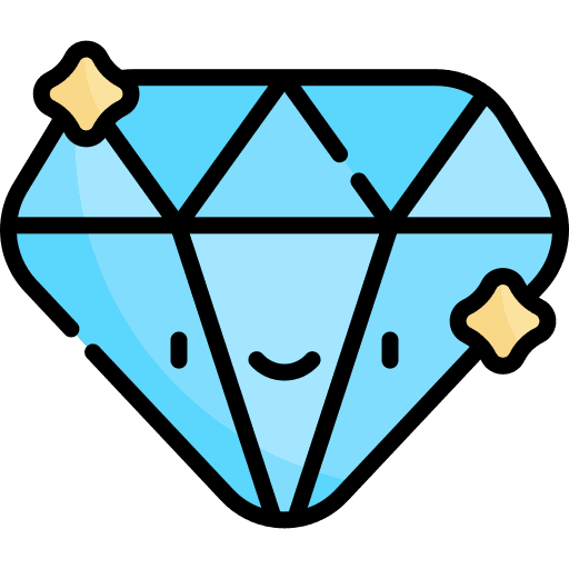 Diamond luxury clarity jewelry icon
