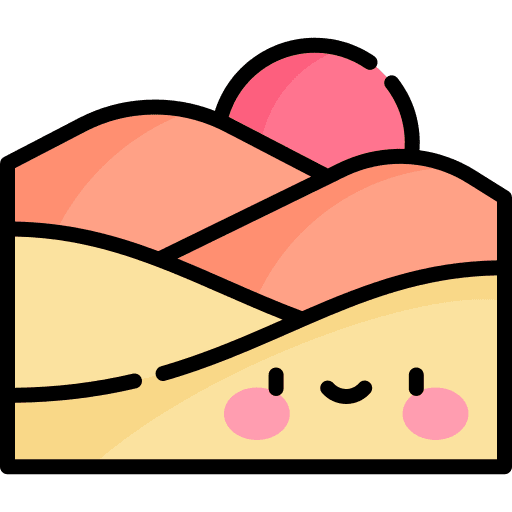 Desert desert landscape sand icon
