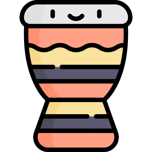 Djembe drum djembe percussion instrument icon