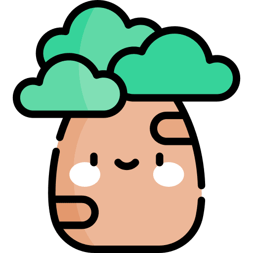 Boab tree forest woods nature icon