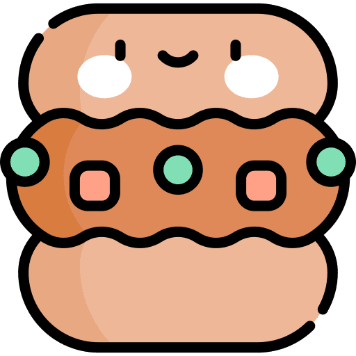 Vetkoek traditional dough south africa icon