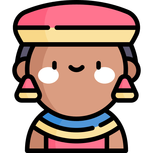 Zulu tribe cultures african icon