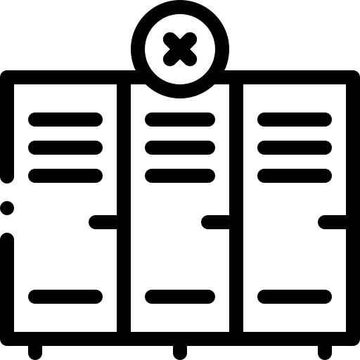 Lockers lockers locker room forbidden icon