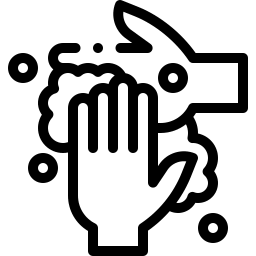 Wash your hands wash wet hand wash icon