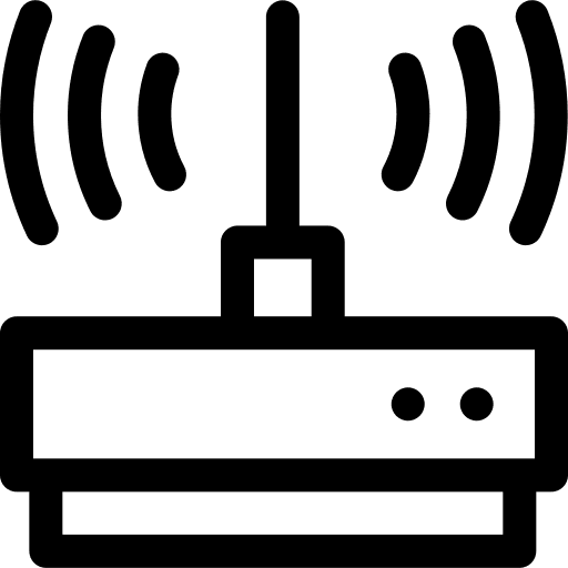 Router wifi signal electronics router icon