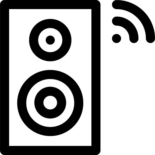 Speaker woofer speaker electronics icon