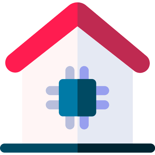 Smart home smart home electronics technology icon