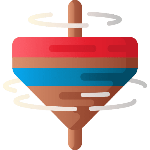 Spinning top spinning top kid and baby childhood icon