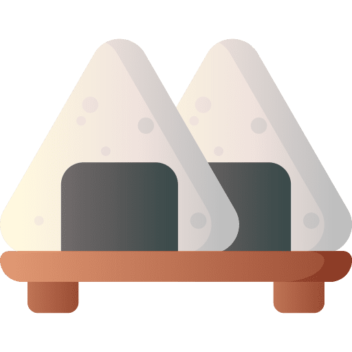Onigiri meal food japanese food icon