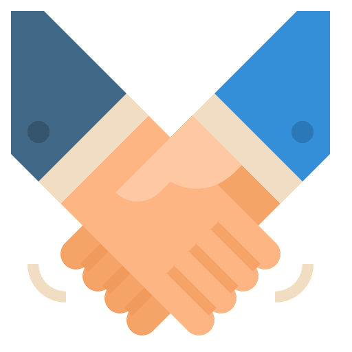 Handshake ally settlement handshake icon