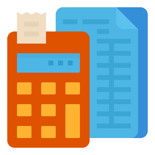 Accounting finance process accounting icon