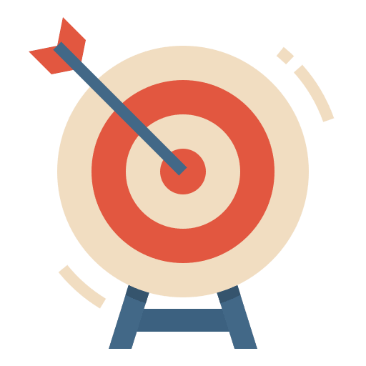 Dartboard dartboard dart objective icon
