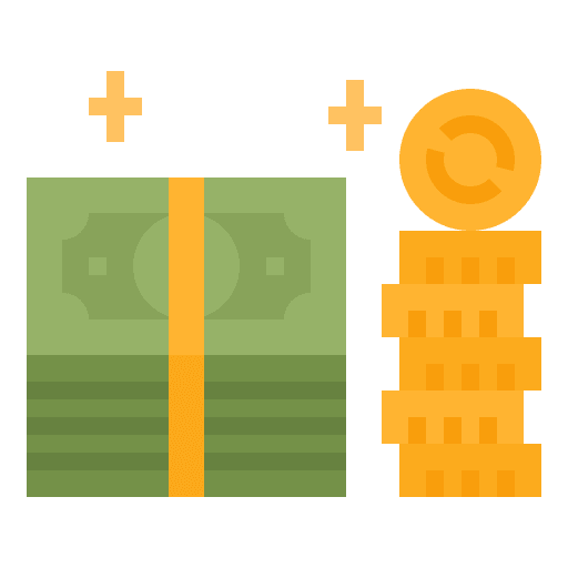 Money accounting profit business and finance icon