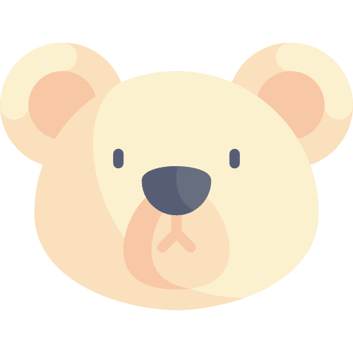 Polar bear wild life cold mammal icon