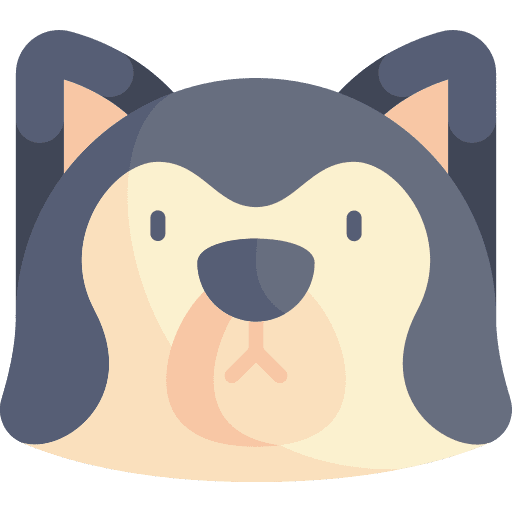 Siberian husky pet siberian husky mammal icon