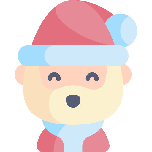 Boy xmas boy costume icon