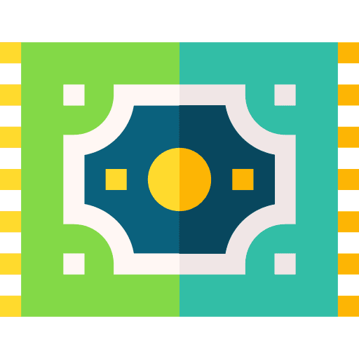 Carpet adornment decoration furniture and household icon