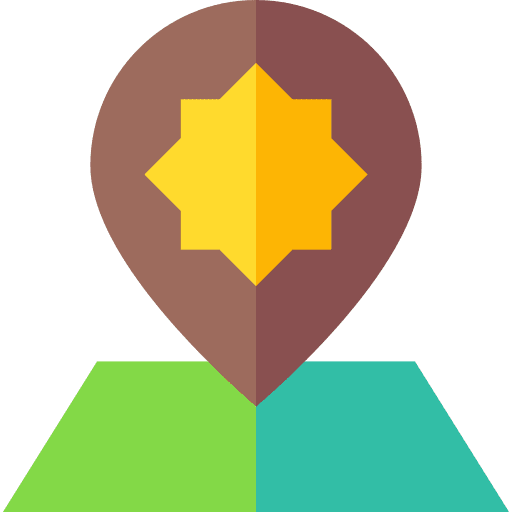 Placeholder ramadan pray maps and location icon