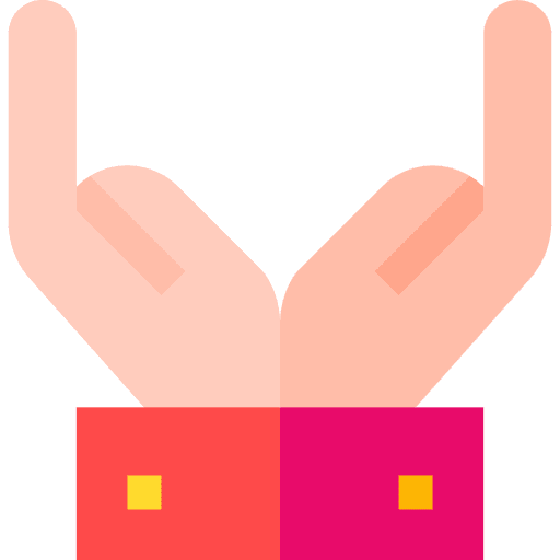 Prayer hands and gestures cultures eid al adha icon