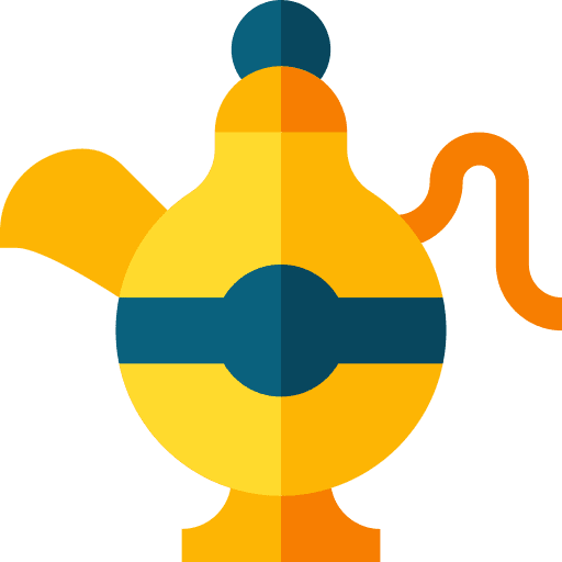 Teapot hot drink coffee pot herbal tea icon