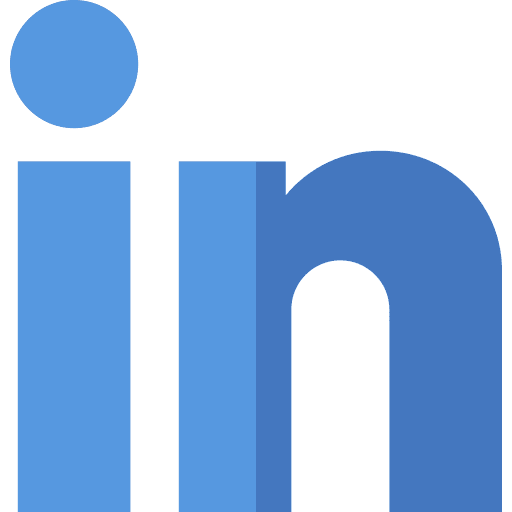Linkedin logo in linkedin icon