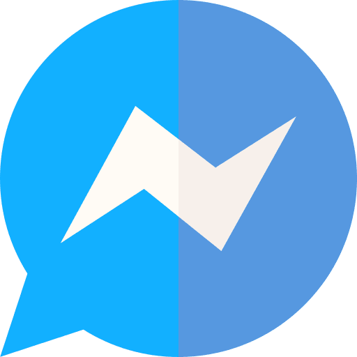 Messenger communication logo social media icon