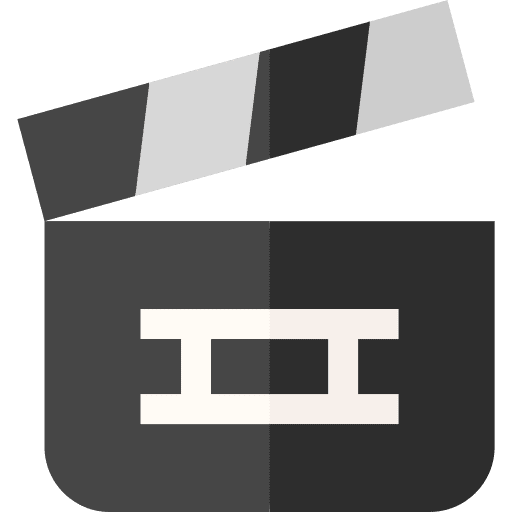 Video editing app music and multimedia video clips icon