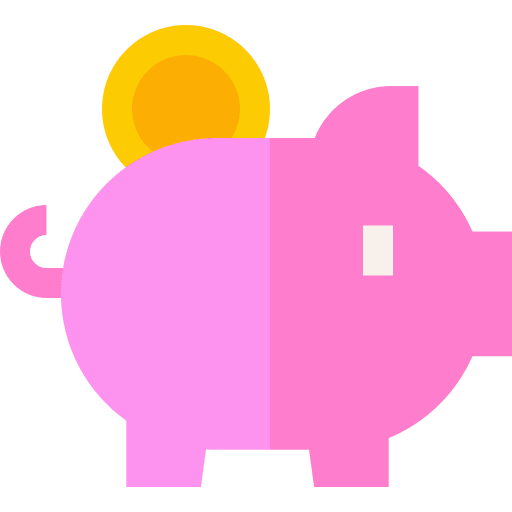 Bank dollar ios14 business and finance icon