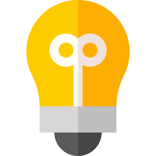 Tips tips electronics light bulb icon