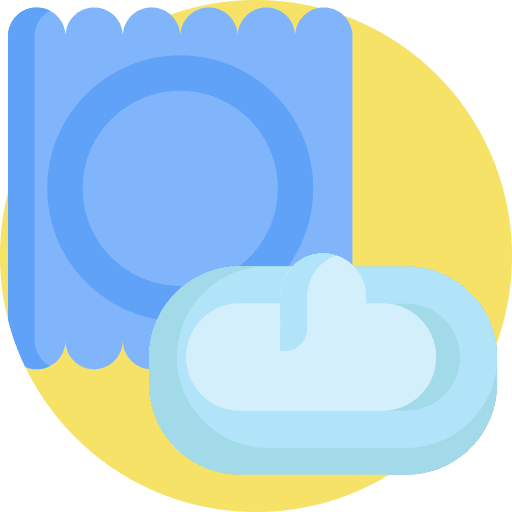 Condom healthcare love protection icon