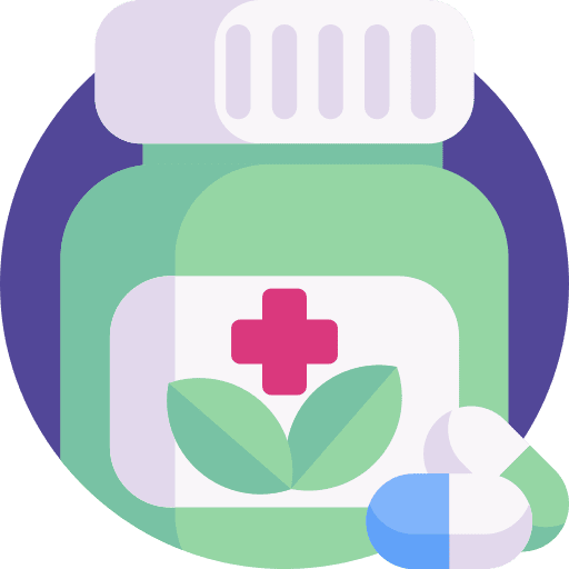 Natural medicine natural medicine herbal wellness icon