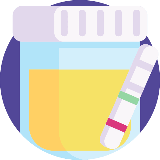Urine test urine urine test healthcare and medical icon