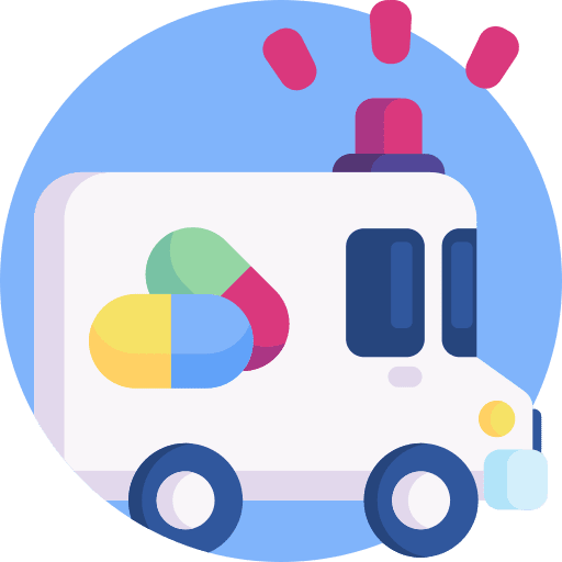 Delivery truck delivery truck drug medicine icon